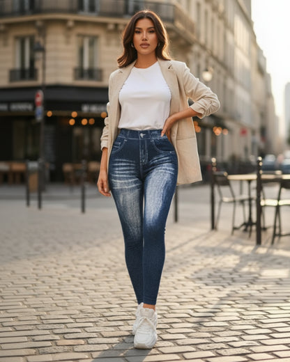 Jegging taille en V