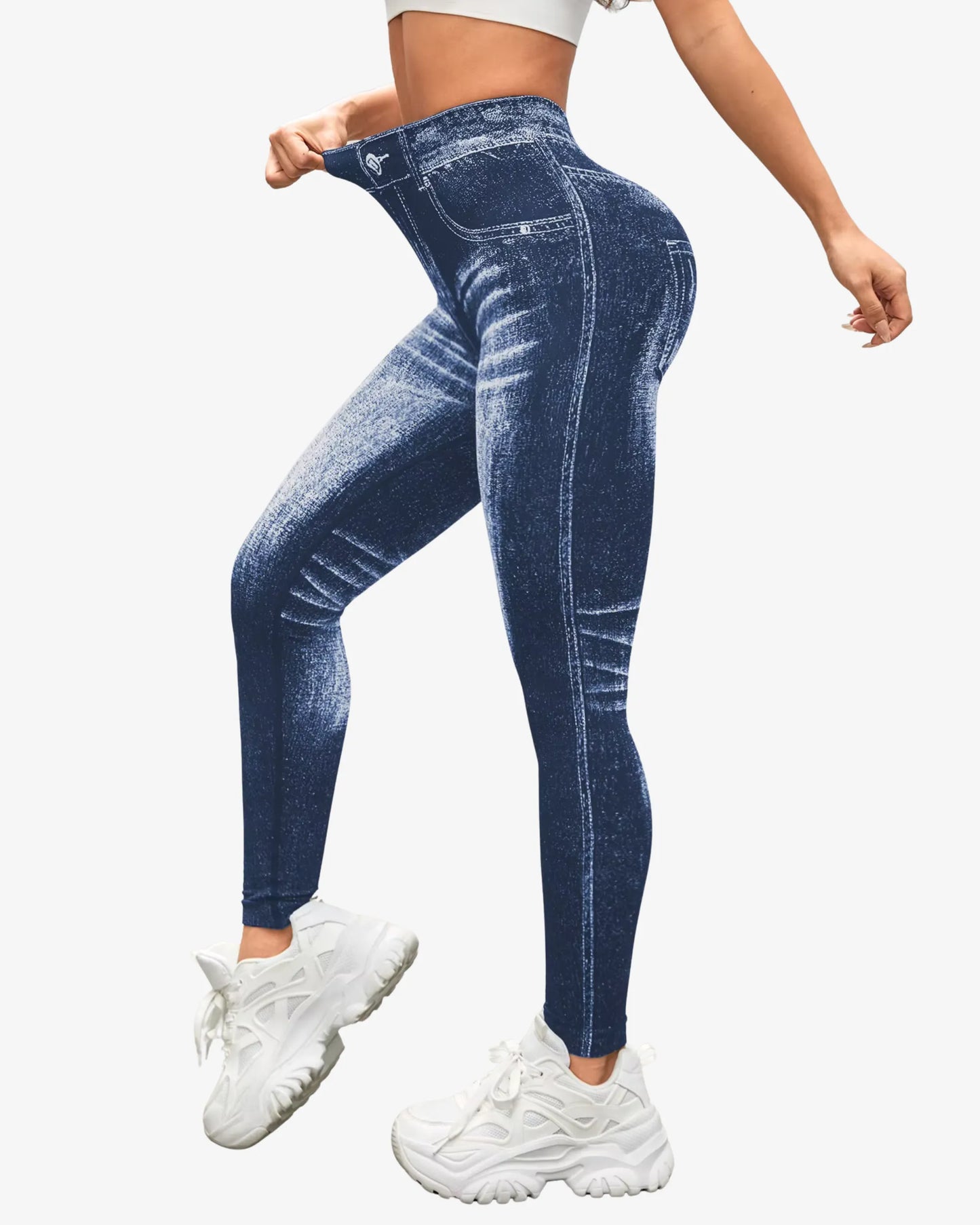 Jegging taille en V
