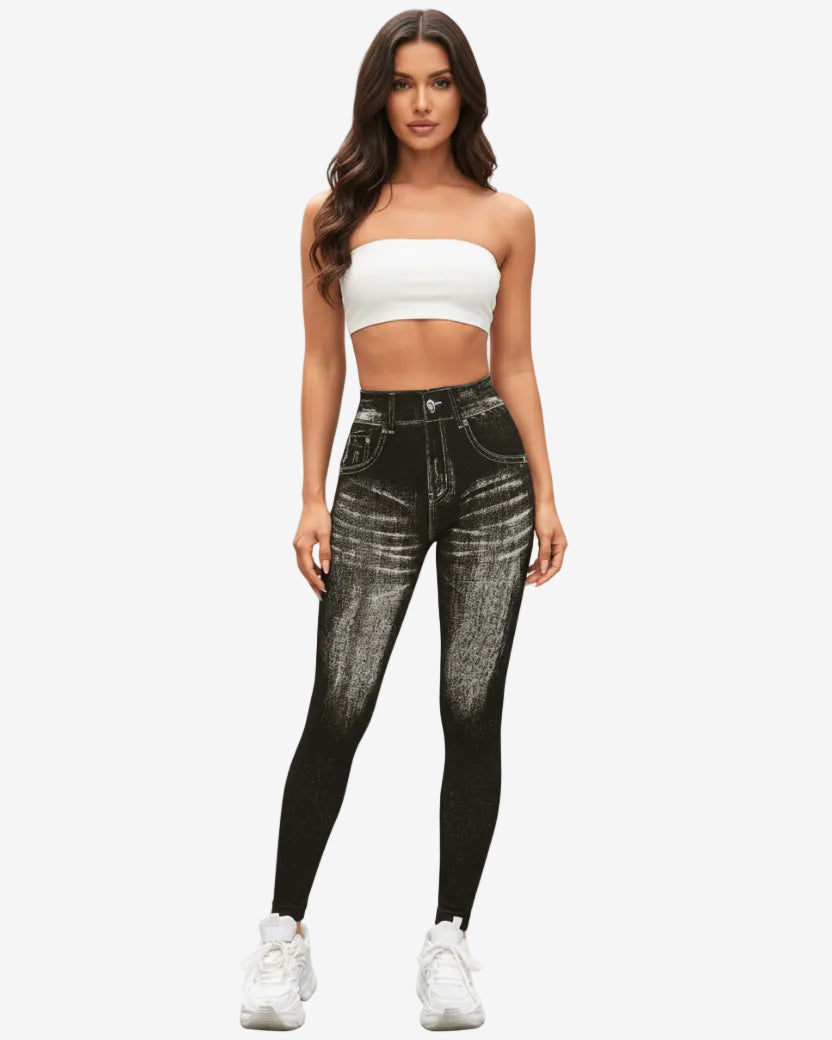 Jegging taille en V