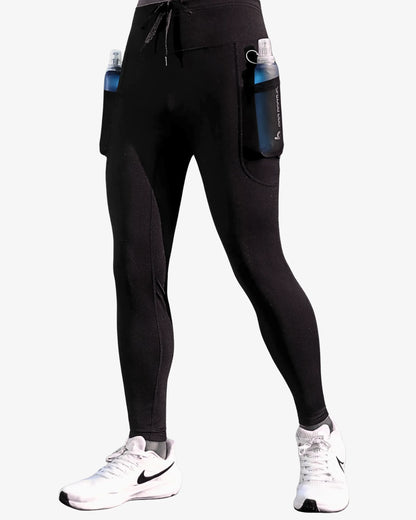 Legging running femme noir classique