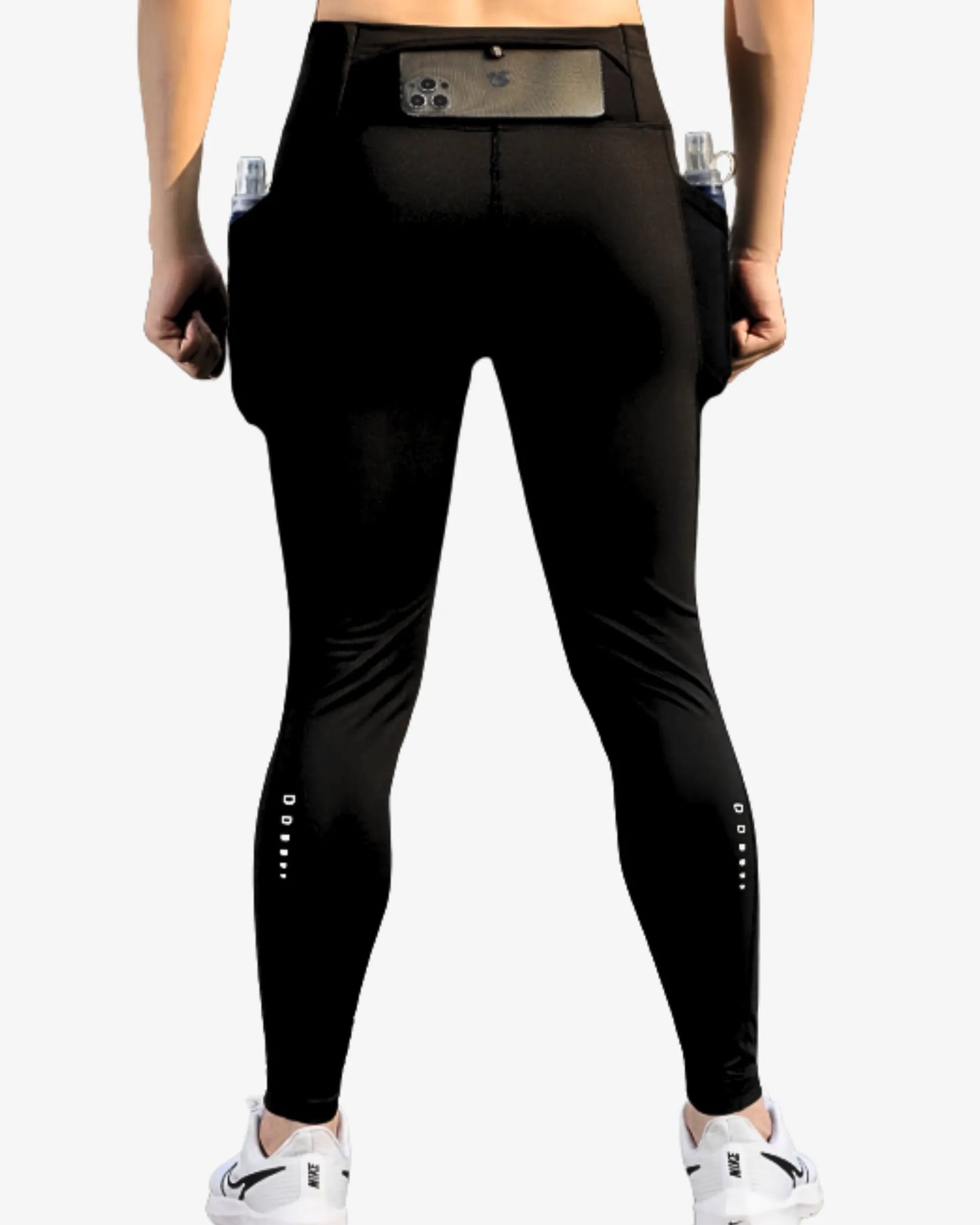 Legging running femme noir classique