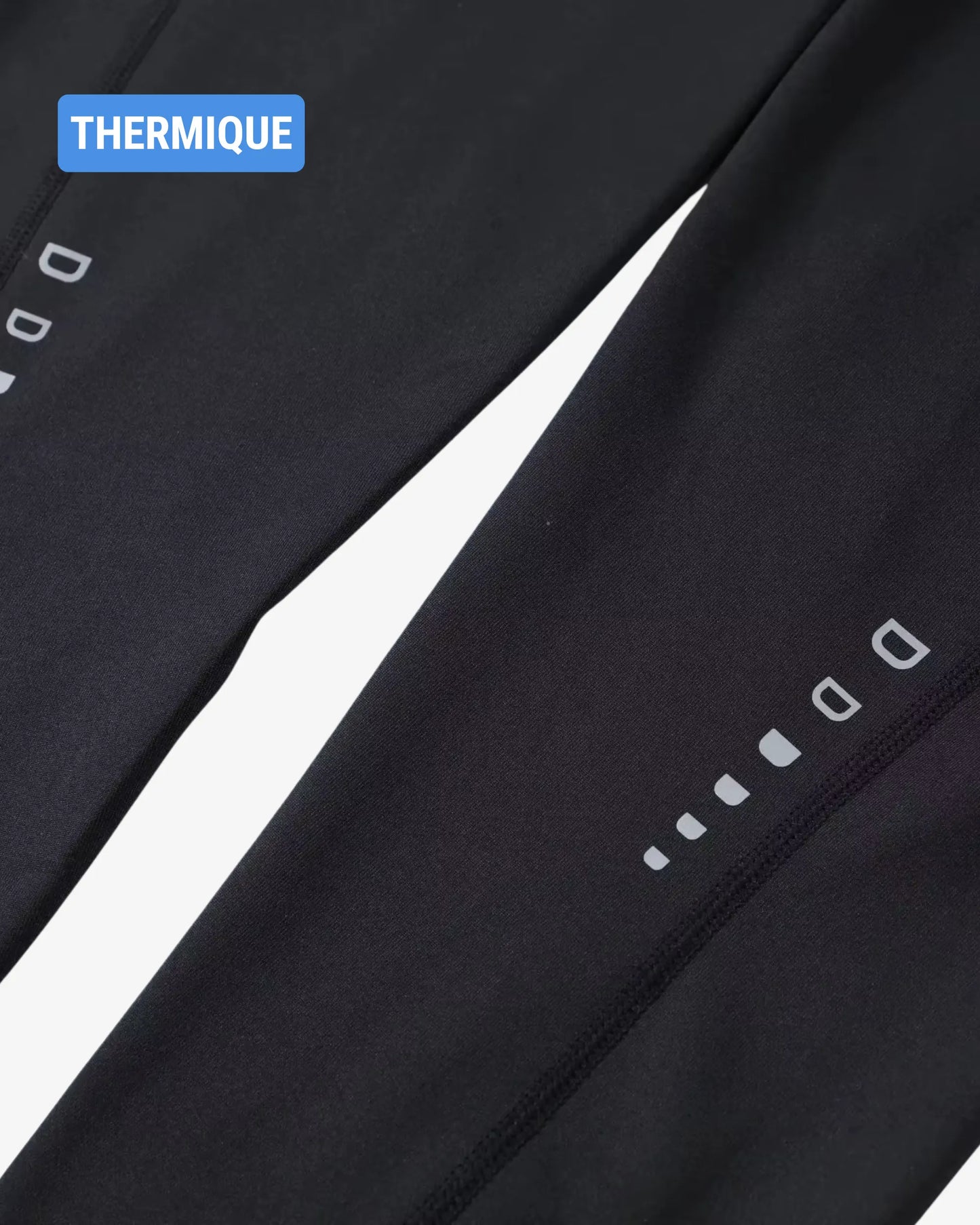 legging running femme noir thermique