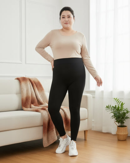 Legging collant grande taille