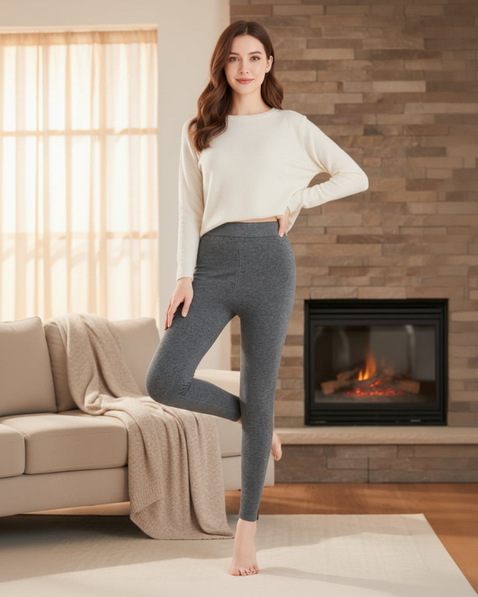 Legging en laine femme