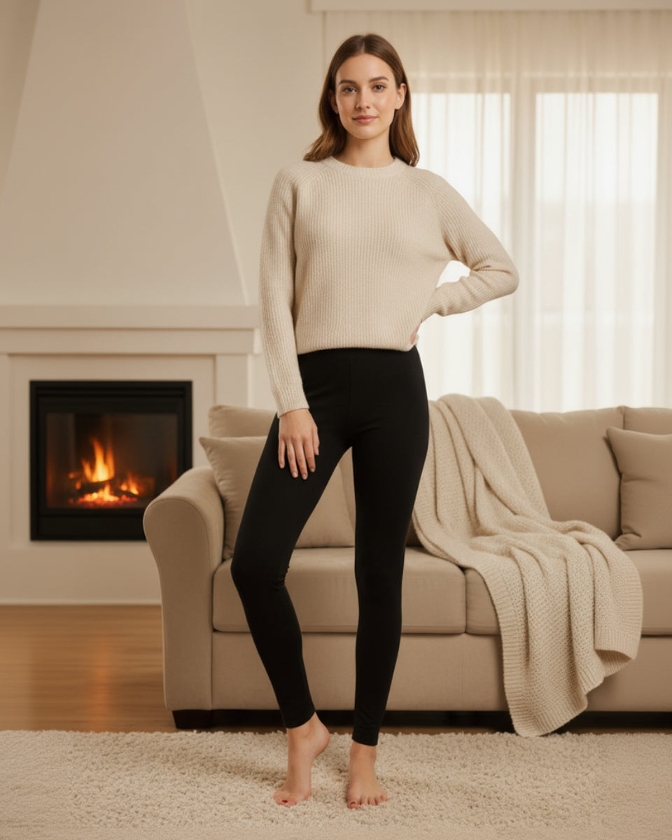 Legging en laine femme