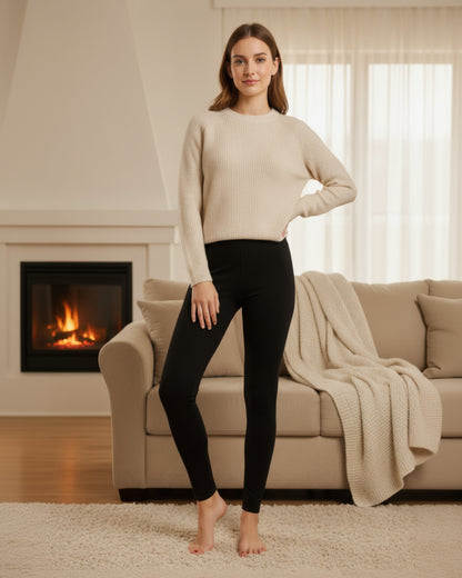 Legging en laine femme