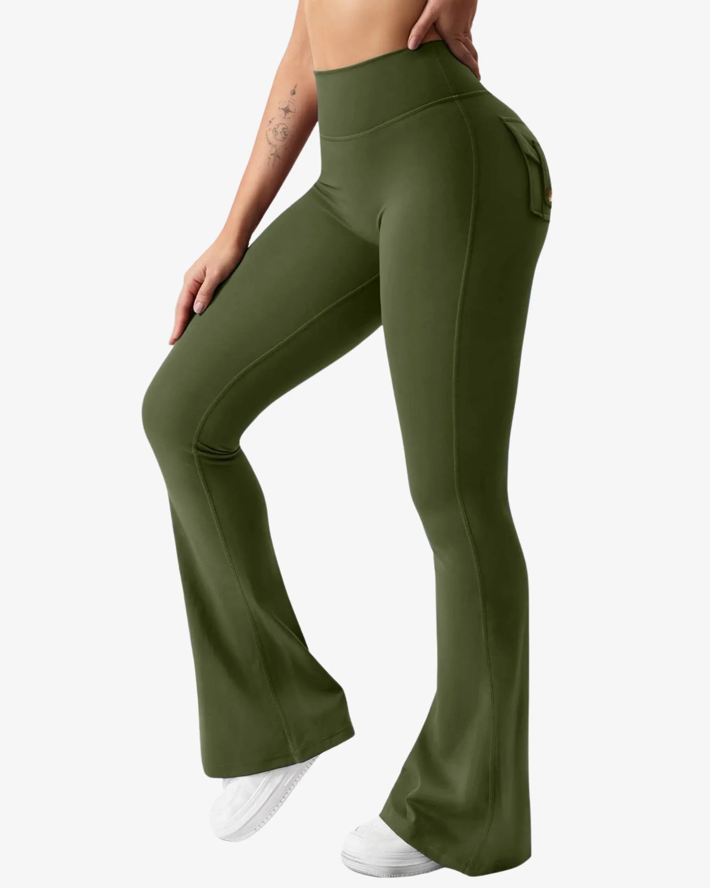 Legging évasé avec poche