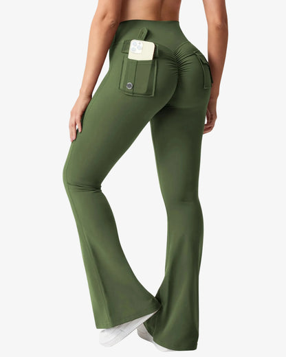 Legging évasé avec poche