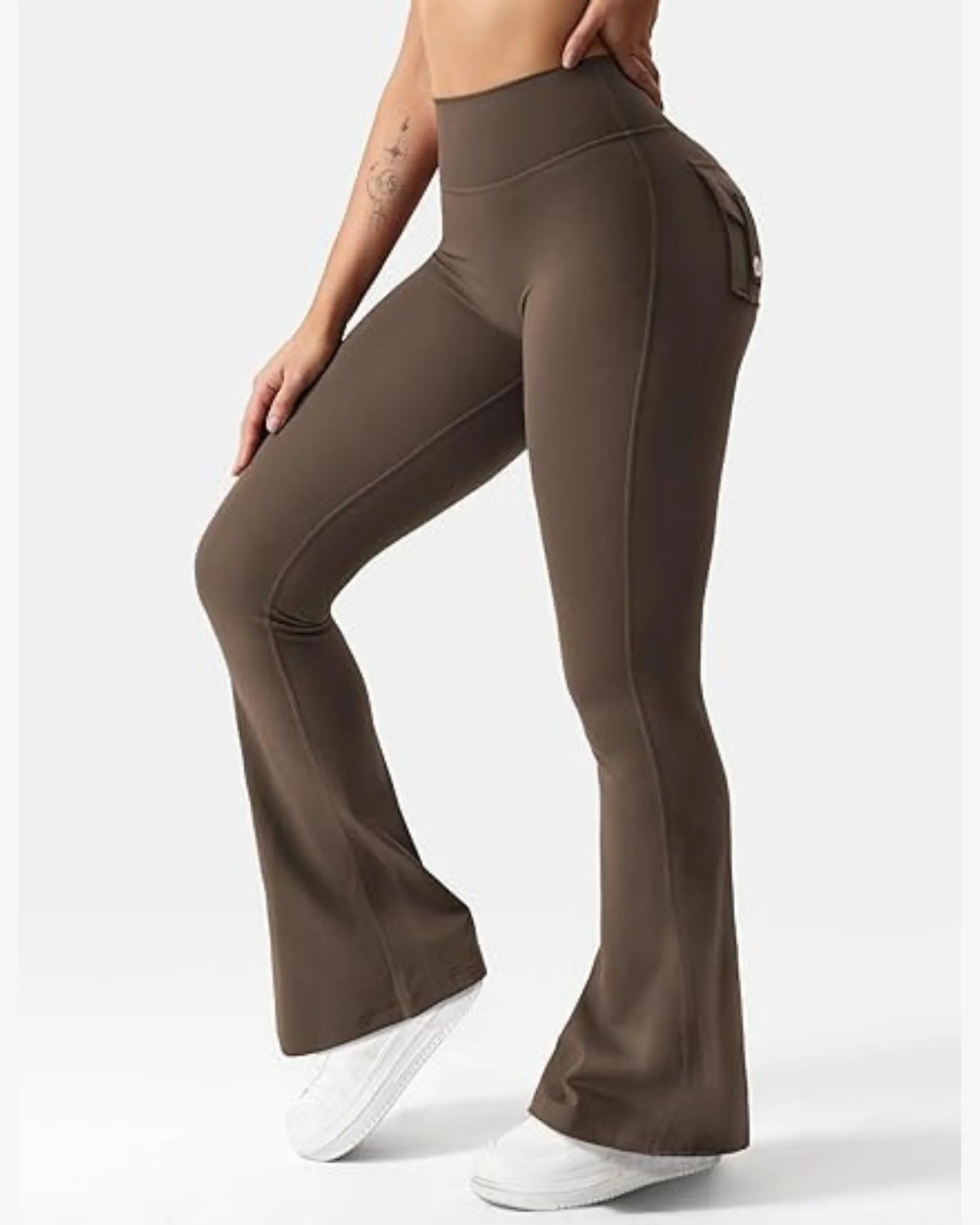 Legging évasé avec poche
