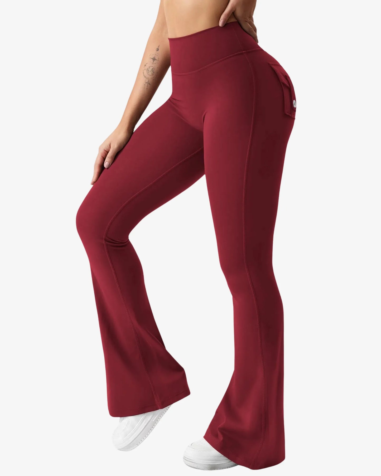 Legging évasé avec poche