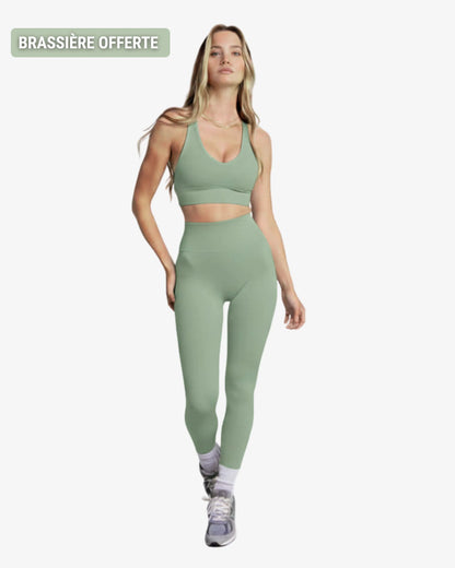 Legging fitness femme - Brassière Offerte