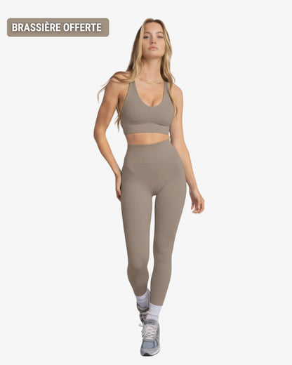 Legging fitness femme - Brassière Offerte