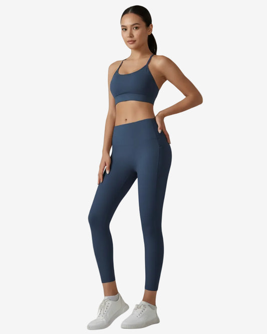 Legging Pilates stretch couleur