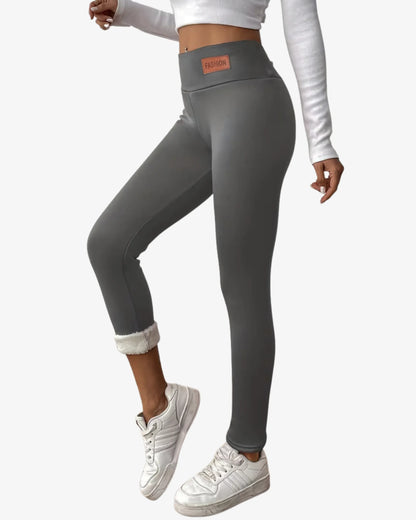 Legging polaire femme