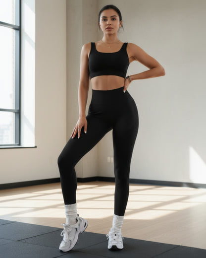 Legging push-up galbant taille haute