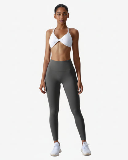 Legging push-up scrunch taille haute femme - Collection neutre