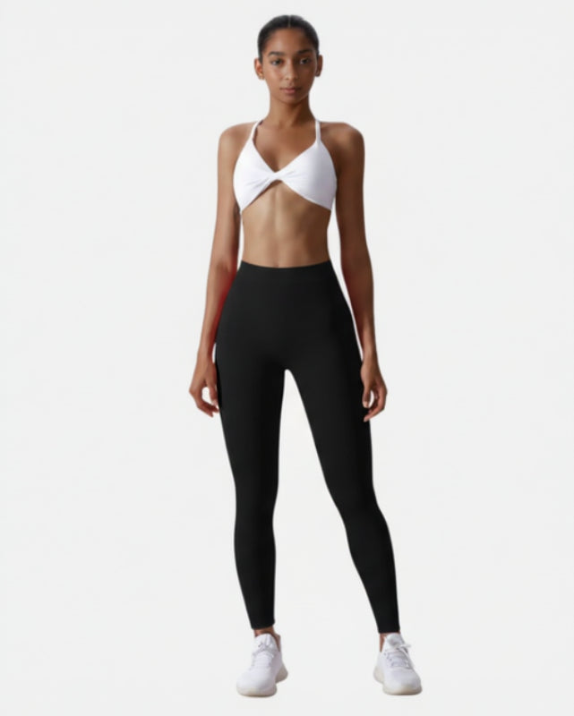 Legging push-up scrunch taille haute femme - Collection neutre