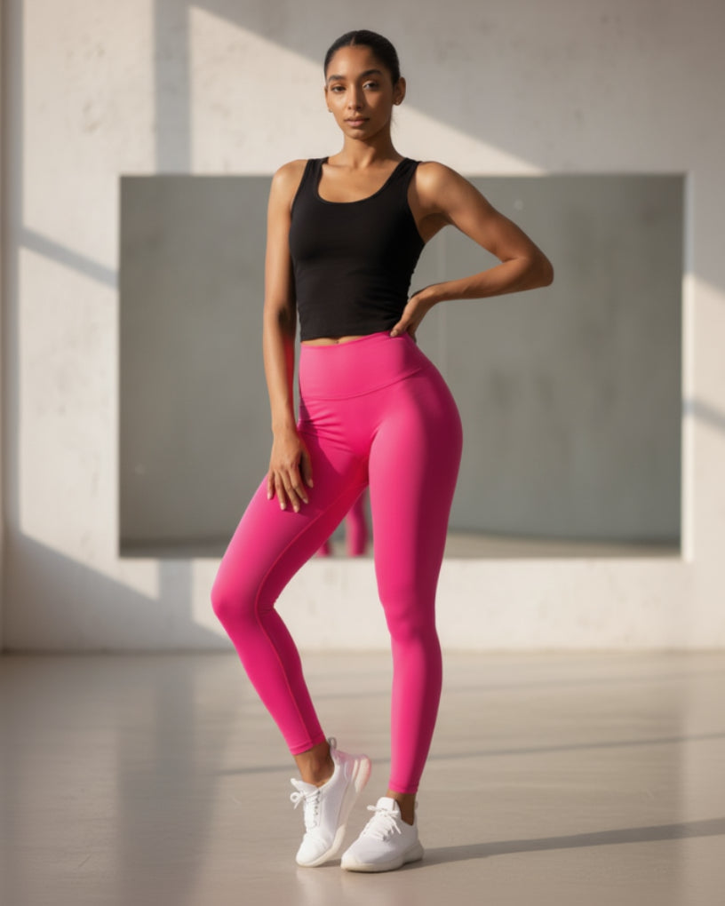 Legging push-up scrunch taille haute femme - Collection tendance