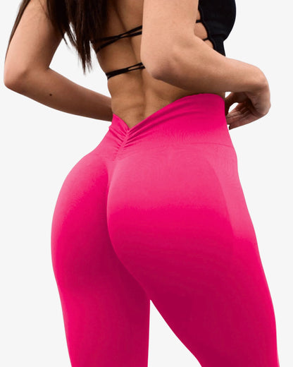Legging push-up scrunch taille haute femme - Collection tendance