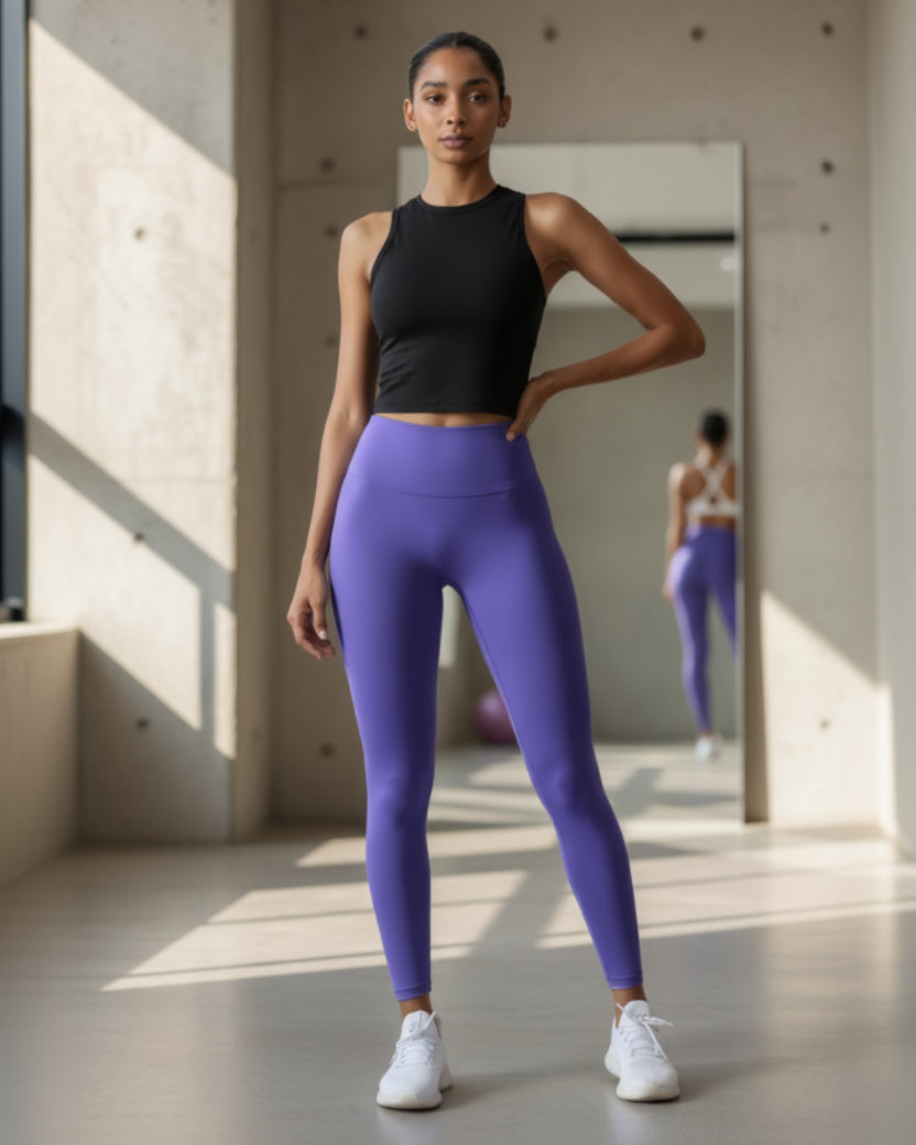 Legging push-up scrunch taille haute femme - Collection tendance