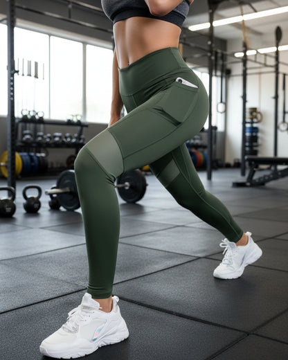 Legging sport femme avec poche