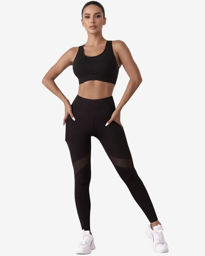 Legging sport femme avec poche