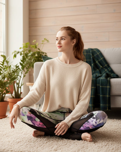 Leggings imprimés nature hiver