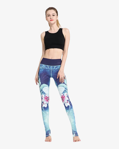 Leggings imprimés nature hiver