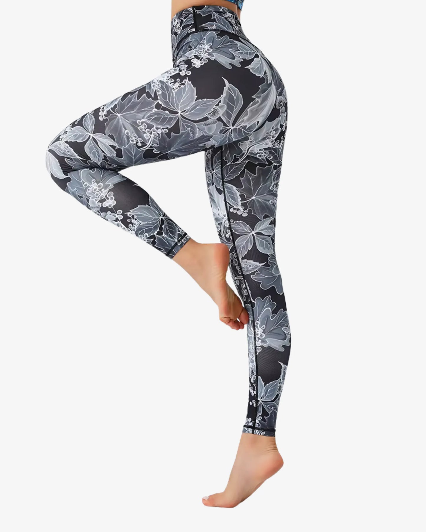 Leggings imprimés neutres élégants