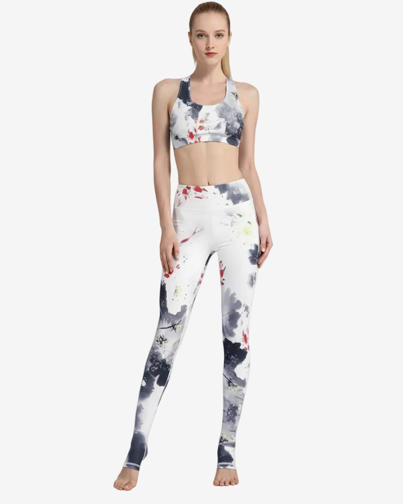 Leggings imprimés neutres élégants