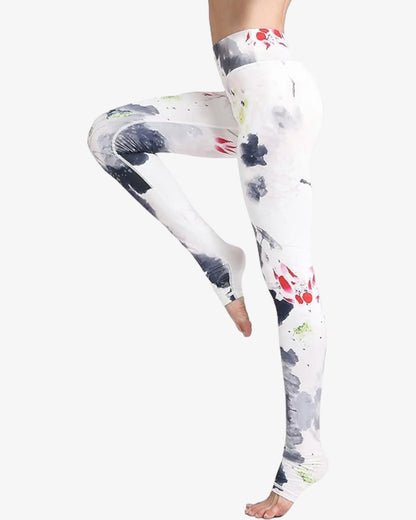 Leggings imprimés neutres élégants