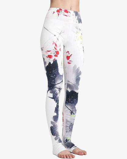 Leggings imprimés neutres élégants