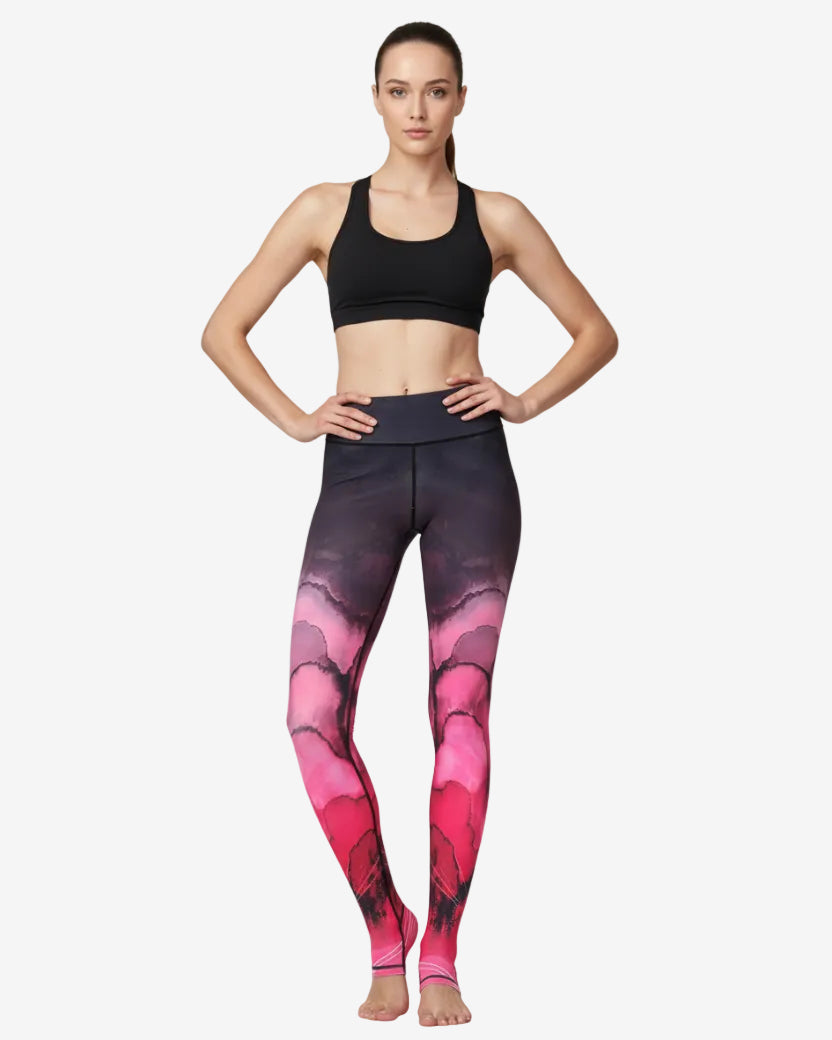 Leggings imprimés neutres élégants