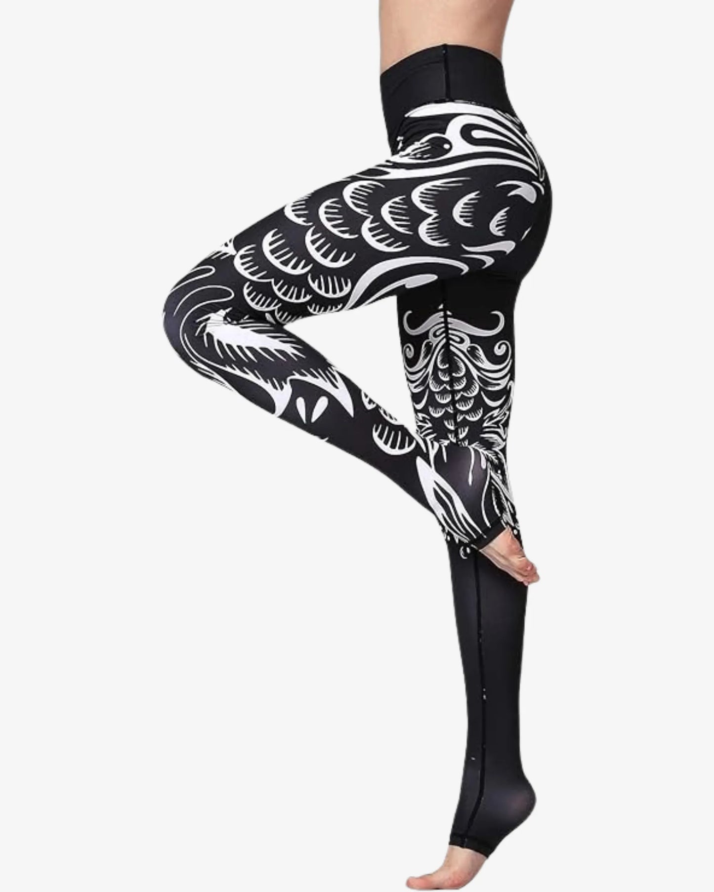 Leggings imprimés neutres élégants