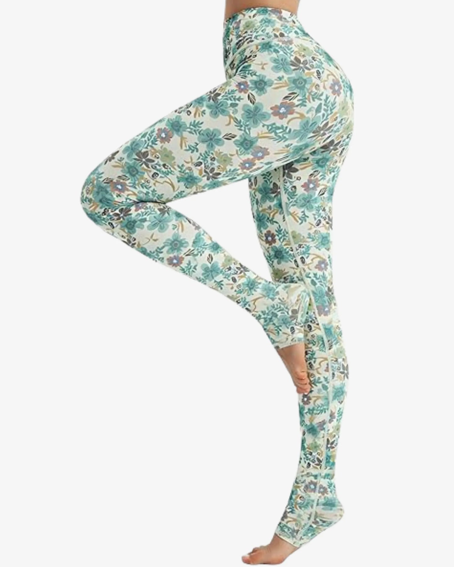 Leggings imprimés pastel doux