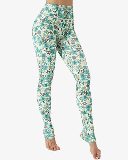 Leggings imprimés pastel doux