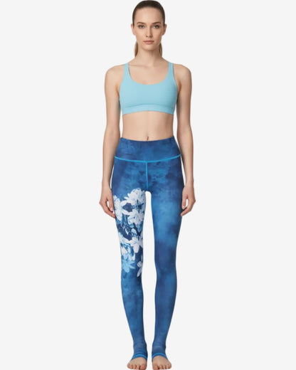 Leggings imprimés pastel doux