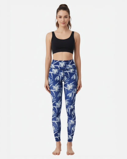 Leggings imprimés pastel doux