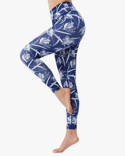Leggings imprimés pastel doux