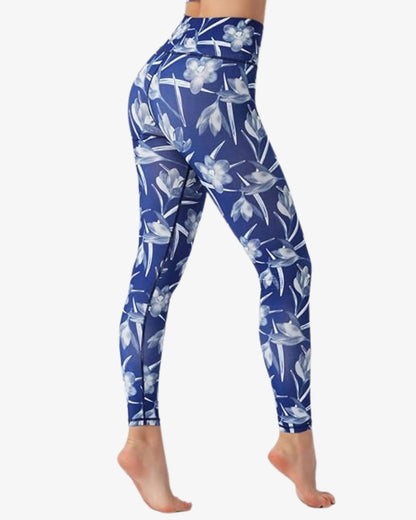 Leggings imprimés pastel doux