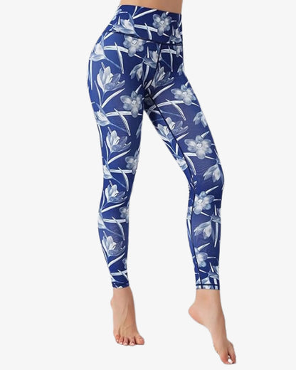 Leggings imprimés pastel doux