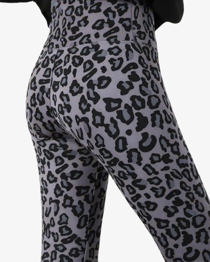 Leggings léopard élégant - Confort thermique hiver
